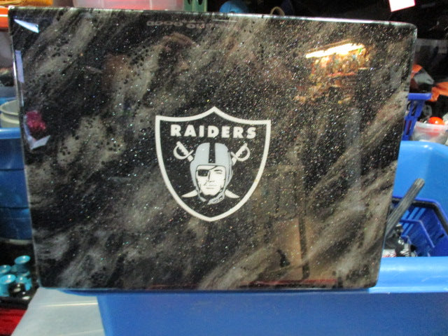 Load image into Gallery viewer, New Custom Made Epoxy Raiders Wood Folding Table 19&quot;x15&quot; x26.5&quot; Tall
