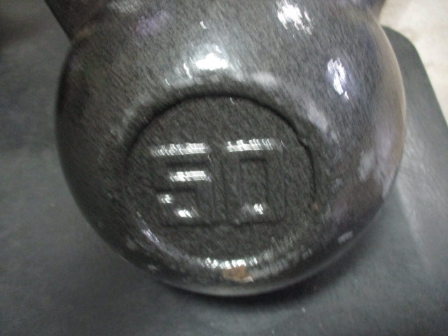 Load image into Gallery viewer, Used 50lb Cast Iron Kettlebell
