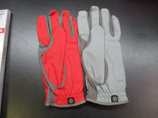 Zero Friction Stryker Golf Glove 2-Pack Men's Left OSFM - Grey & Red