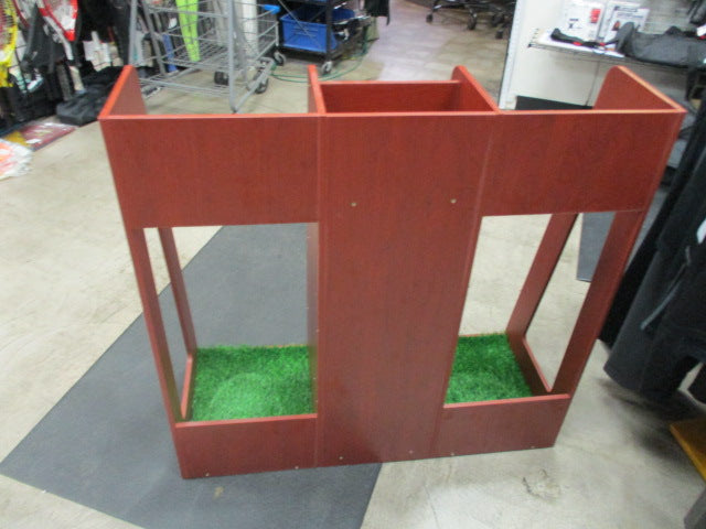 Load image into Gallery viewer, Used SuniBoxi Golf Bag Organizer, Premium Wooden Golf Storage Rack
