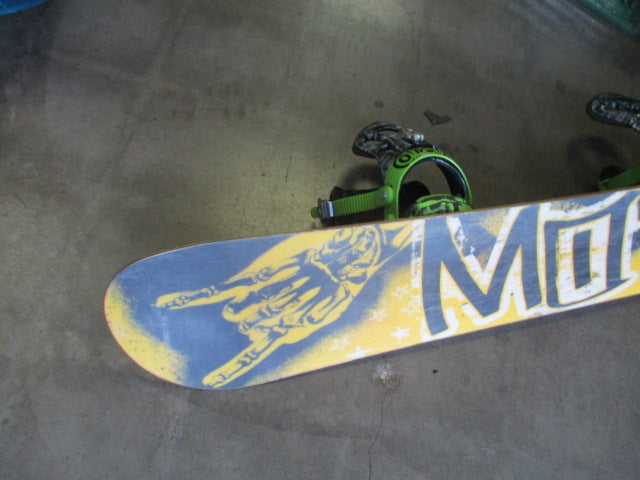 Load image into Gallery viewer, Used Flow Micron Verve Snowboard w/ Drake Bindings 130cm
