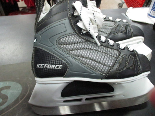 Used American Ice Force Size 1 Hockey Skates