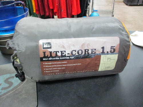 Used REI Lite- Core 1.5 Inflating Pad  Regular Size Weight 1LB 11OZ