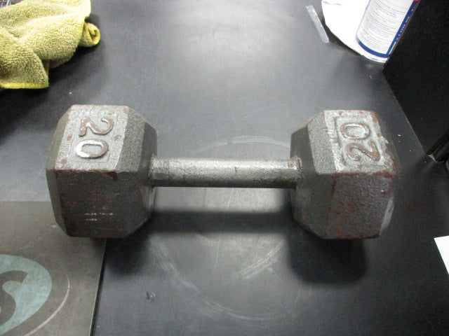 Load image into Gallery viewer, Used Cast Iron 20 LB Dumbbell
