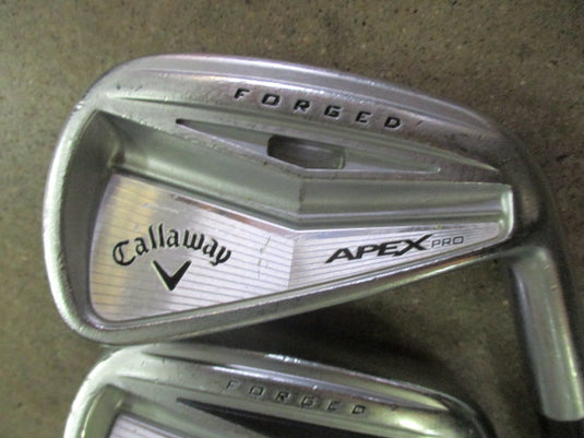 Used Callaway Apex Pro Forged 6-Pw Iron Set (Please View Pictures)