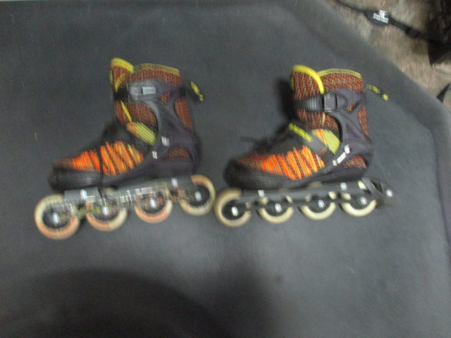 Load image into Gallery viewer, Used Papaison Adjustable Sz 5-7.5 In-line Skates
