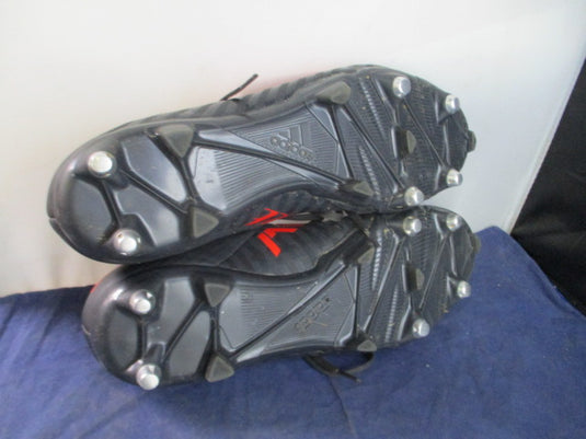 Used Adidas Malice SG Rugby Boots Adult Size 13.5 w/ tool