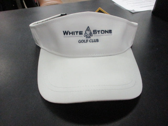 Load image into Gallery viewer, White Stone Golf Club Visor
