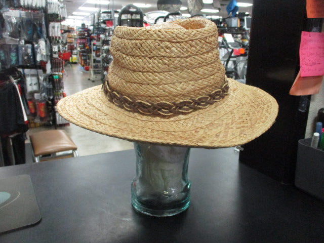 Load image into Gallery viewer, Scala Natural Fibre Brimmed Hat L/XL
