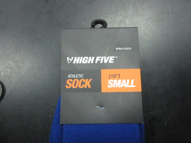 Load image into Gallery viewer, High Five Athletic Sock Royal Blue- Size Small
