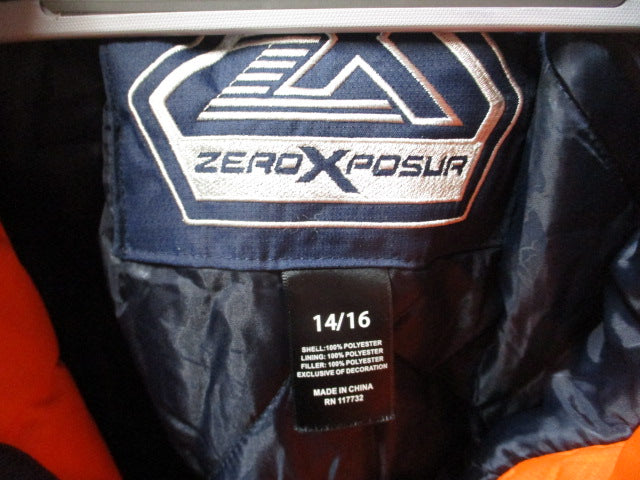 Load image into Gallery viewer, Used ZeroXposur Snow Jacket Youth Size 14/16
