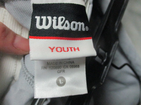 Used Wilson Grey Baseball Pants Size Youth Large