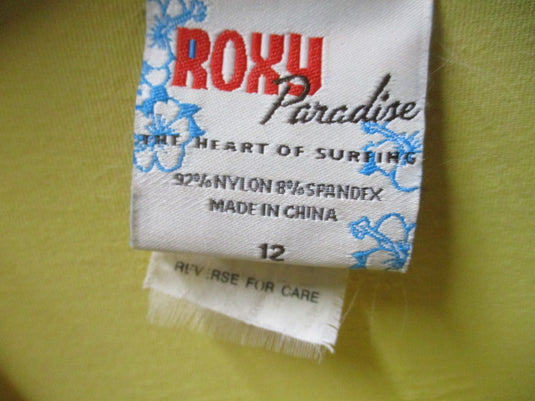 Used Roxy Paradise Water Shirt Youth Size 12