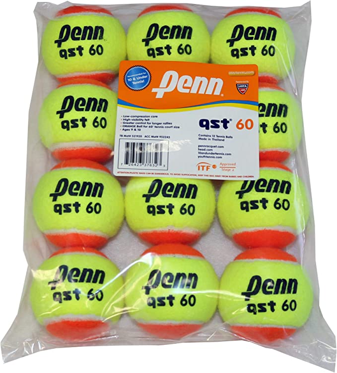 Load image into Gallery viewer, New Penn QST 60 Tennis Balls - 12 Pack
