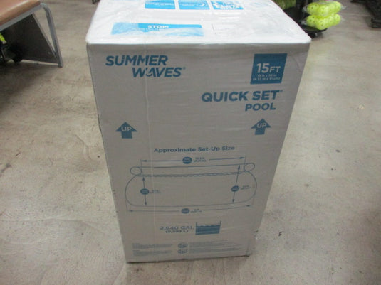 Summer Waves Quick Set Pool 15ft x 36in