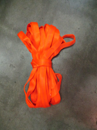 Used Orange Nylon Sling Rope 52 Ft