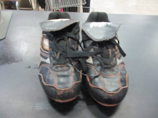 Load image into Gallery viewer, Used Rawlings Baseball Cleats Size 2
