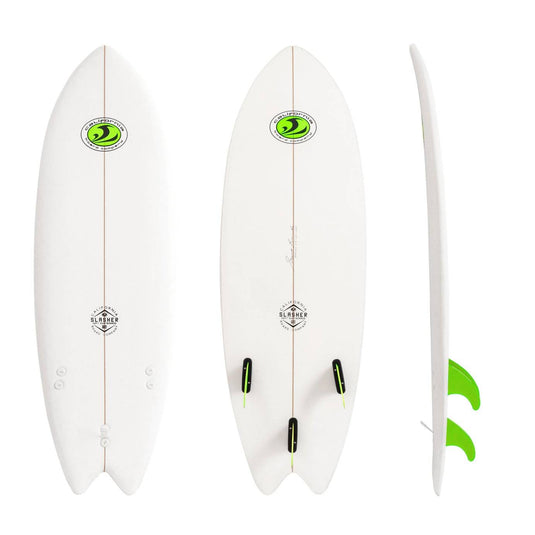 New CBC 5'8" Foam Slasher Surfboard