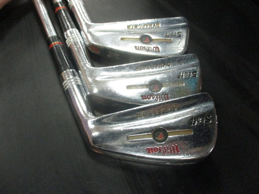 Used Vintage Wilson Staff Dyna Power 8-Piece Iron Set 2-9