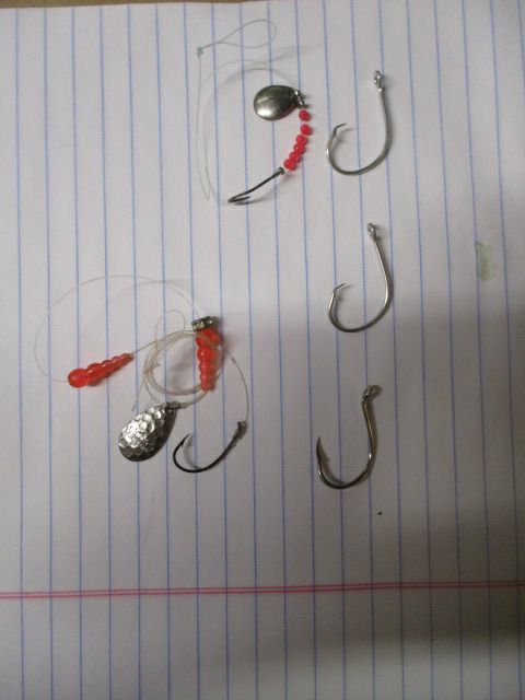 Used Mack's Lure Wedding Rings and 3 Hooks