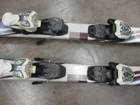 Used Axis Team Carve V3 Downhill Skis 110cm With Marker 4.5 Bindings