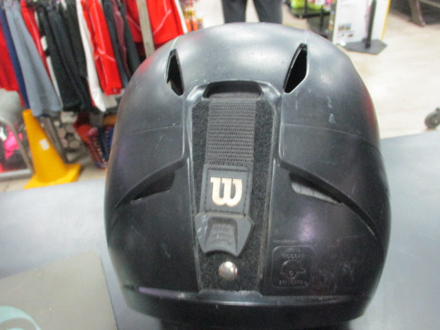 Load image into Gallery viewer, Used Wilson Black Adjustable Baseball Helmet
