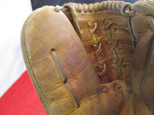 Used Vintage Rawlings GJ99 Mickey Mantle Leather Glove