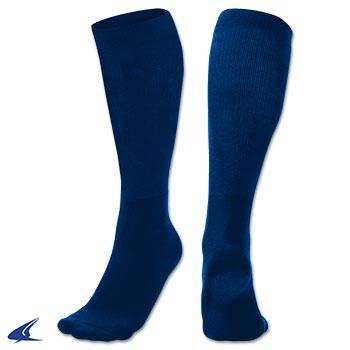 New Champro Navy Multi-Sport 100% Polyester Sock Size Large