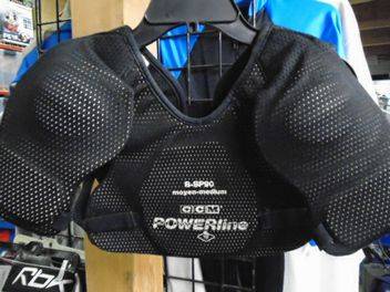 Used CCM Powerline B-SP90 Hockey Chest Protector Sz Youth Medium