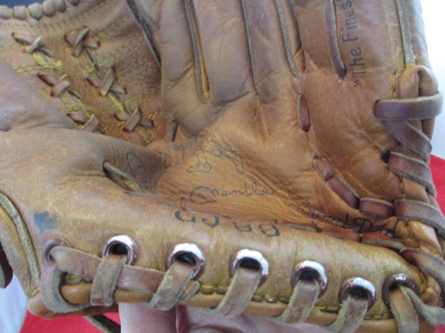 Load image into Gallery viewer, Used Vintage Rawlings GJ99 Mickey Mantle Leather Glove
