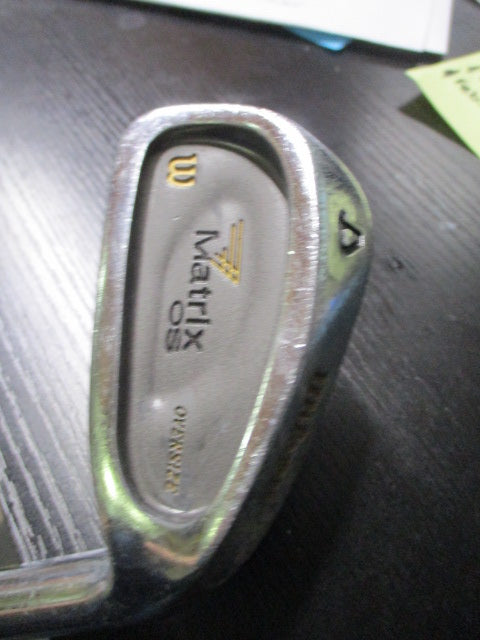 Used Wilson Matrix OS 4 Iron