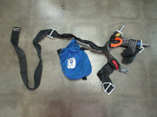 Used Black CMC Lifesaver Victim Harness