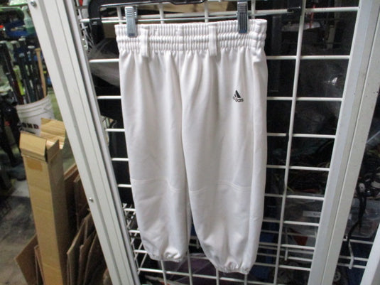 Used Adidas White Baseball Pants Size Youth XS – cssportinggoods