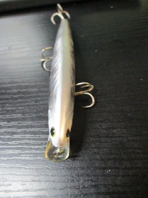 Load image into Gallery viewer, Used Lucky Craft Saltwater Flash Minnow 110 California Inshore Fishing Rip Bait
