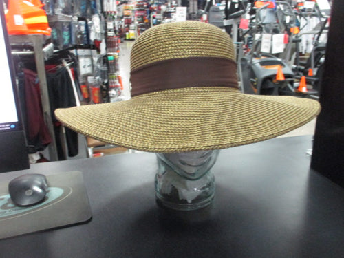 Scala Two Tone Paper Braid Sun Hat UPF 50+