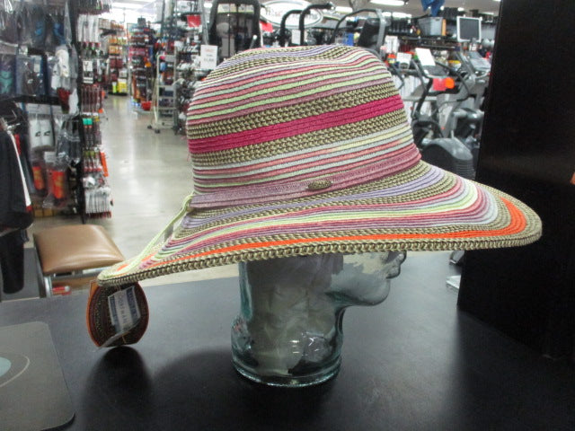 Load image into Gallery viewer, Scala Multi Tone Paper Braid Hat UPF 50+
