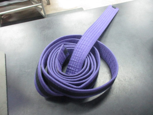 Used Double Dragon Purple Karate Belt Size 5