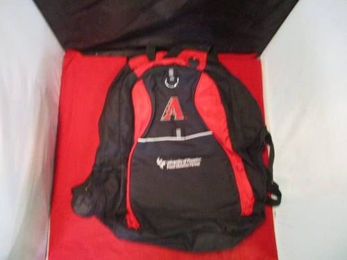 Used DiamondBacks University of Phoenix  Black/Red Backpack