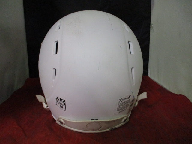 Load image into Gallery viewer, Used Xenith White Adult Football Helmet Size Medium Re-certified 2019
