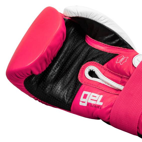 Load image into Gallery viewer, New TITLE GEL E-Series Training/Sparring Gloves 14oz Pink
