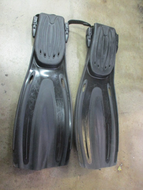 Used Oceanic Viper Open Heel Fins Size XL