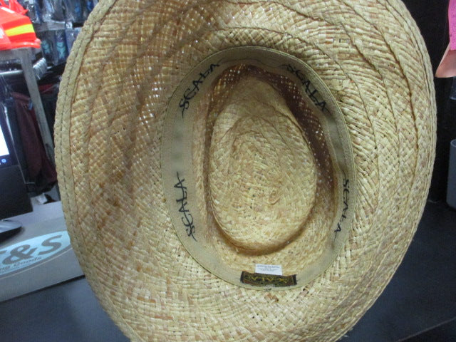 Load image into Gallery viewer, Scala Natural Fibre Brimmed Hat L/XL
