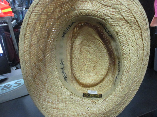 Scala Natural Fibre Brimmed Hat L/XL