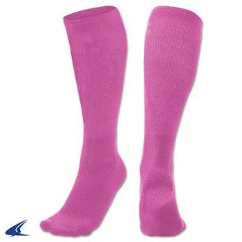 New Champro Hot Pink Multi-Sport 100% Polyester Sock Size XS