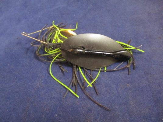 Used Black & Green Spinner Lure