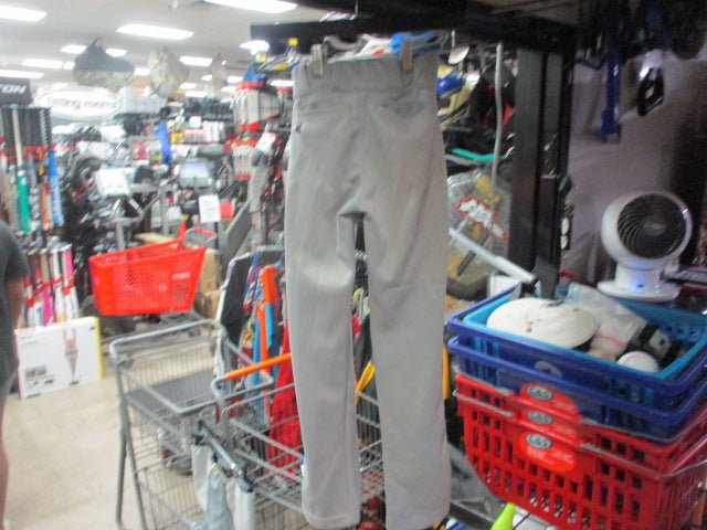 Load image into Gallery viewer, Used Easton Grey Youth XS Open Bottom Baseball Pants
