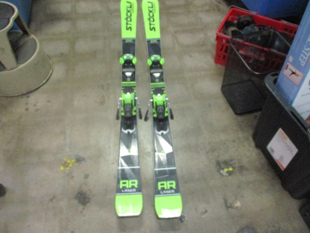 Load image into Gallery viewer, Used Stockli AR Laser 168cm Skis w/ Salomon Bindings
