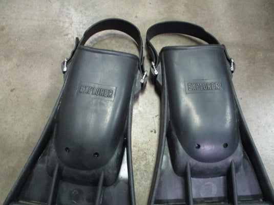 Used Graphite Explorer Dive Fins Size Large