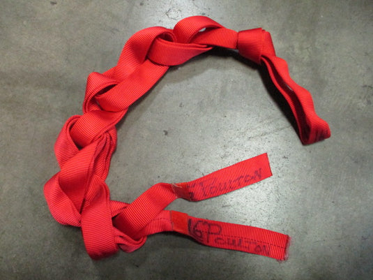 Used Red Nylon Sling Rope 16 Ft