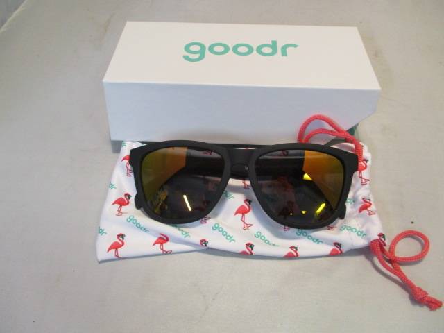 Load image into Gallery viewer, New goodr OG Sunglasses Whiskey Shots With Satan
